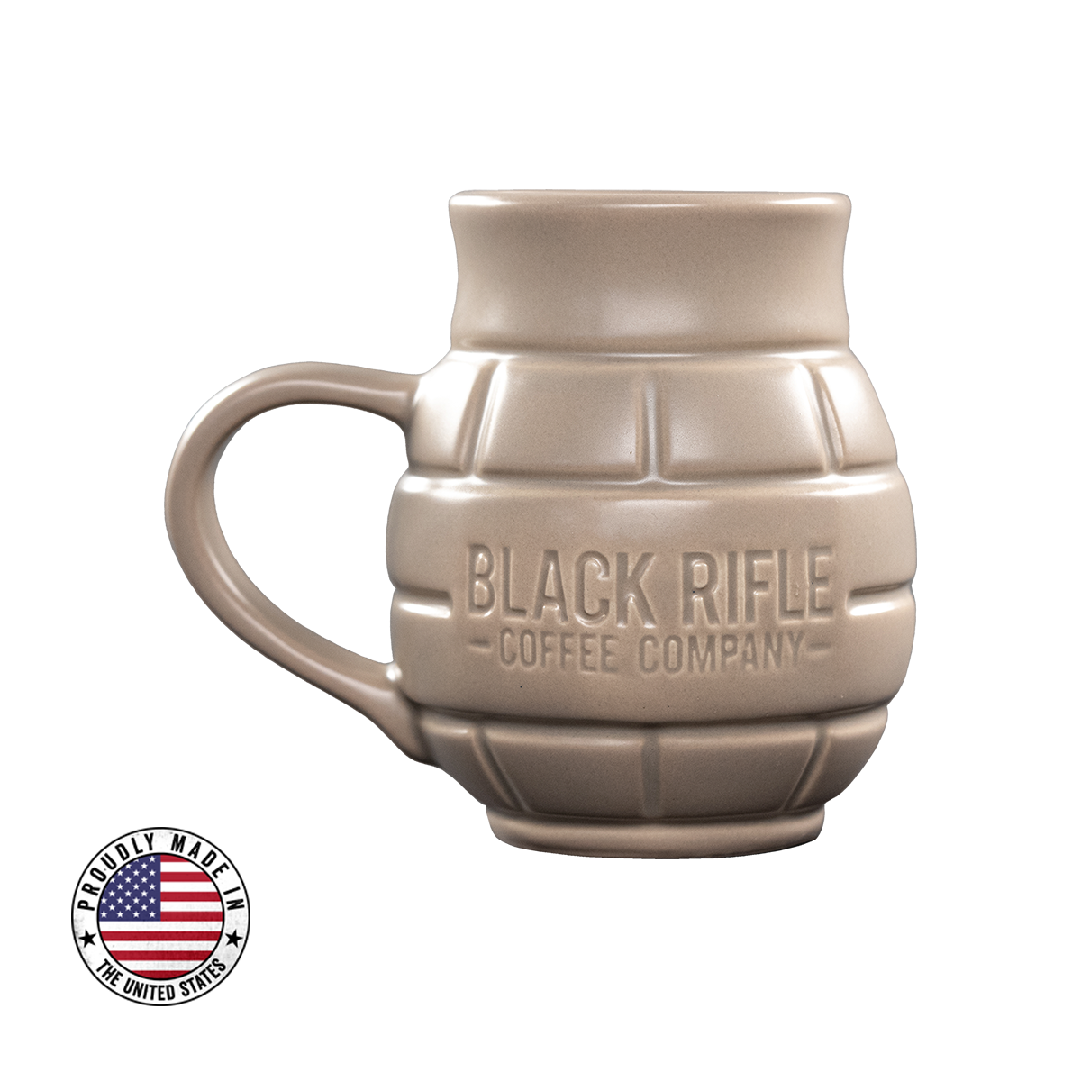 Brcc Grenade Mug, Taupe