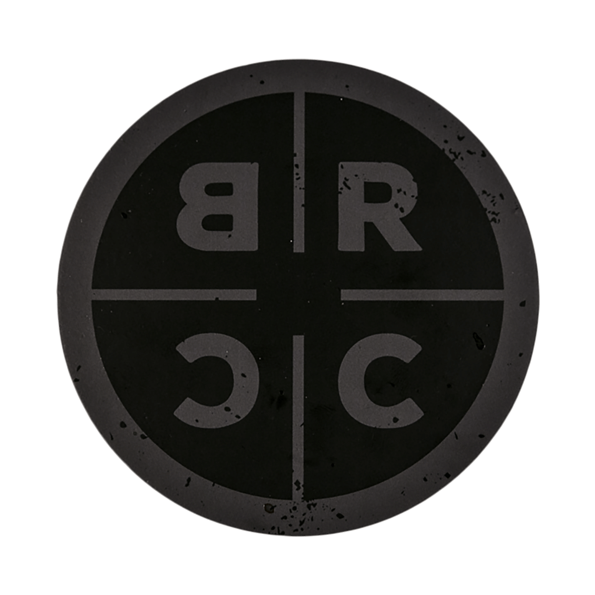 Brcc Circle Logo Sticker