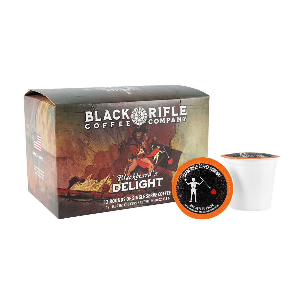 Blackbeard's Delight Coffee Rounds