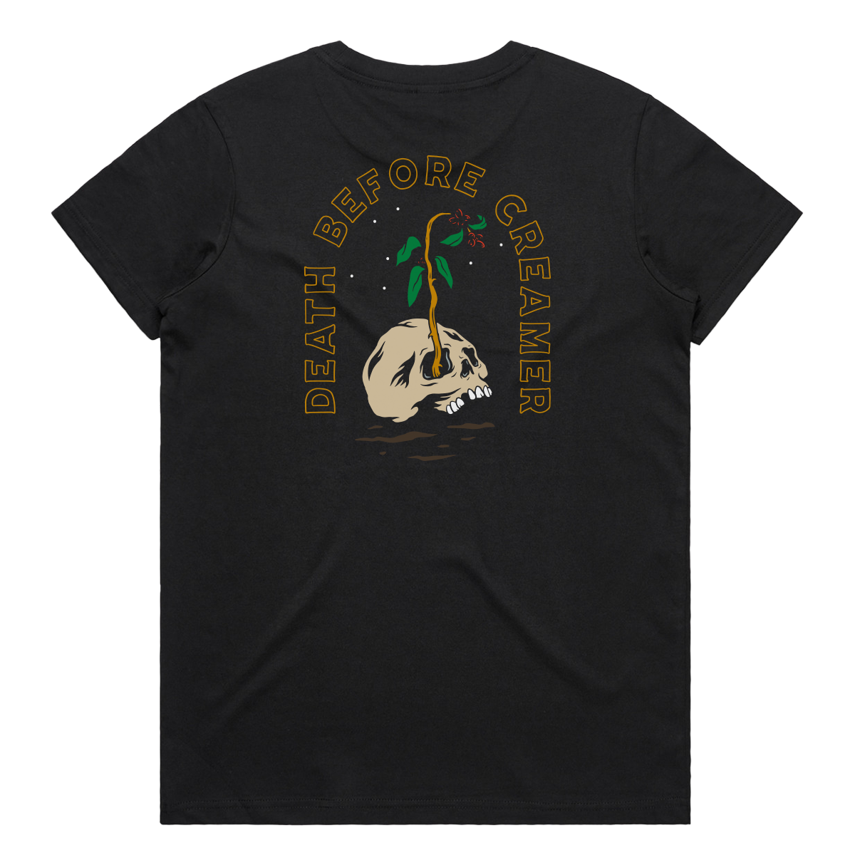 Women's Death Before Creamer T-Shirt